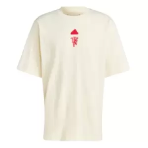 2023-2024 Man Utd Lifestyle OS Tee (White)