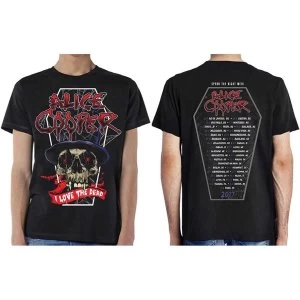 Alice Cooper - Love The Dead (Dec 2017) Unisex Medium T-Shirt - Black