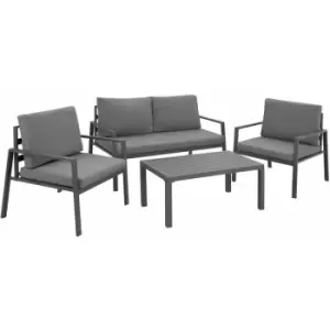 Tectake - Garden furniture set Goteborg - grey