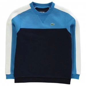 Lacoste Colour Block Jumper - Nvy Blu/White