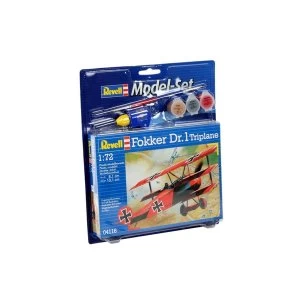 Fokker DR. 1 Triplane 1:72 Revell Model Set