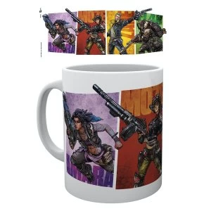 Borderlands 3 Vault Hunters Ceramic Mug