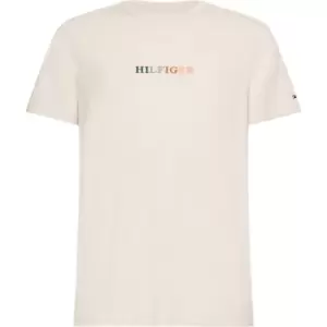 Tommy Hilfiger Contrast Stitch T-Shirt - White