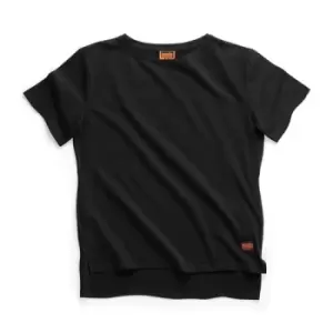 Scruffs Womens Trade T-Shirt Black - Size 18