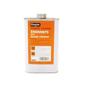 Rustins Plastic Coating Thinners 500ml