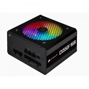 Corsair CX550F RGB power supply unit 550 W 24-pin ATX Black