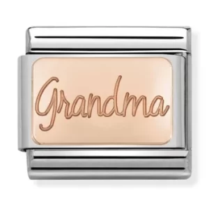 Nomination CLASSIC Rose Gold Plates Grandma Charm 430101/36