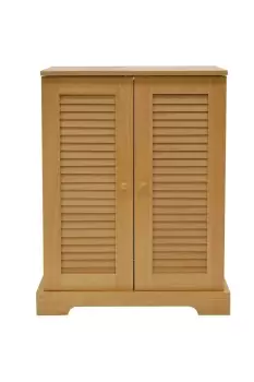 'Magellan' 315 Cd 204 DVD Bluray Video Media Storage Cupboard Beech