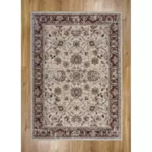 Mastercraft Alhambra Rug - 6549A Ivory - 240x330cm, Cotton - Cream