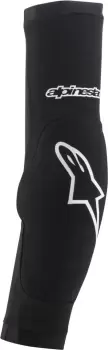 Alpinestars Paragon Plus Elbow Protectors, black-white, Size S, black-white, Size S
