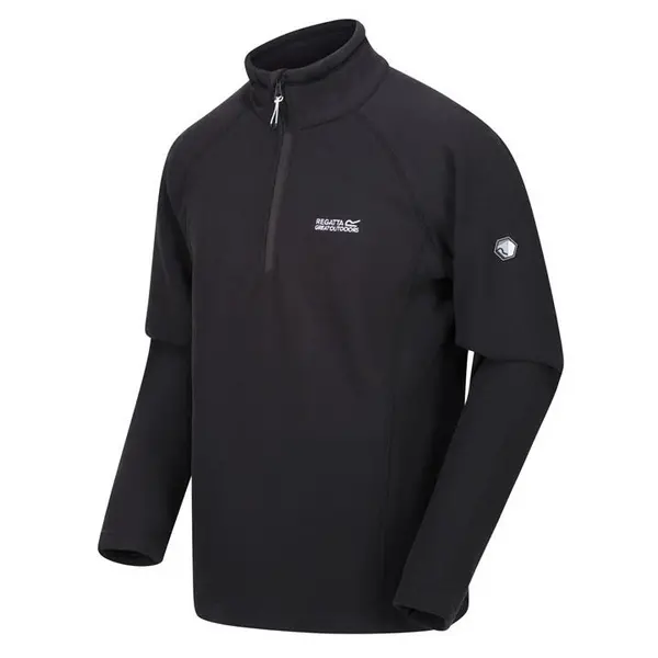 Regatta Kenger Half Zip Fleece - Black 3XL