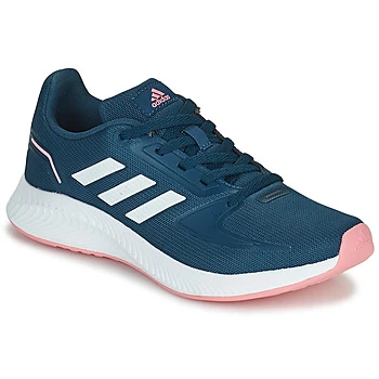 adidas RUNFALCON 2.0 K Girls Childrens Sports Trainers in Blue