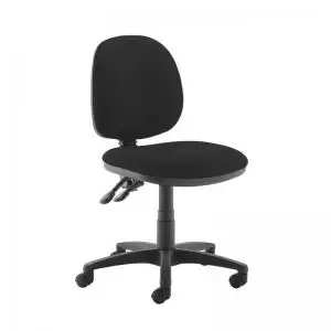 Jota medium back PCB operators chair with no arms - Havana Black