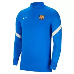 2021-2022 Barcelona Drill Top (Blue)