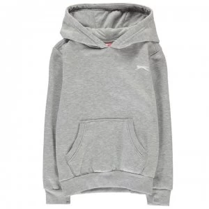 Slazenger Fleece Hoody Junior - Grey Marl