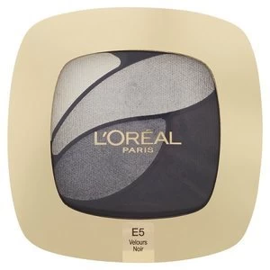 LOreal Paris Color Riche Eyeshadow E5 Smoky Velours Noir Multi