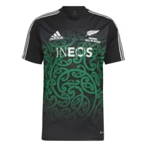 adidas Maori Performance Training T-Shirt 2022/2023 Mens - Black