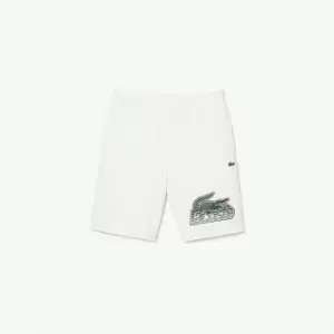 Lacoste Crocodile Shorts Infant Boys - White