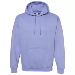 Gildan Heavy Blend Adult Unisex Hooded Sweatshirt / Hoodie (XL) (Violet)