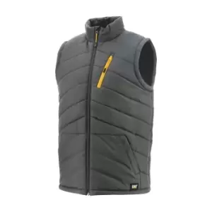 Caterpillar Unisex Adult Essentials Quilted Body Warmer (XXL) (Shadow Grey)