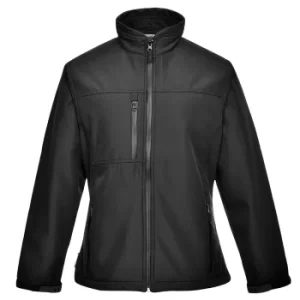 Portwest Ladies Charlotte Softshell Jacket Black 2XL