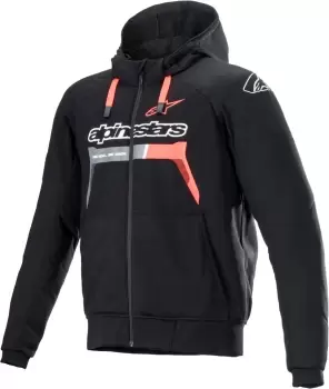 Alpinestars Chrome Ignition Motorcycle Textile Jacket, black-red, Size 3XL, black-red, Size 3XL