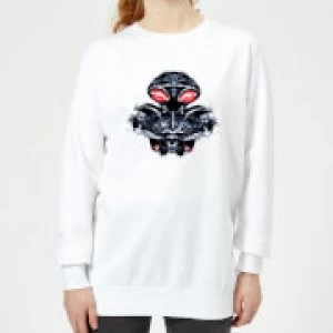 Aquaman Black Manta Sea At War Womens Sweatshirt - White - XL