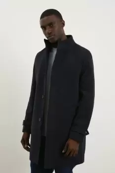 Mens Signature Funnel Neck Coat