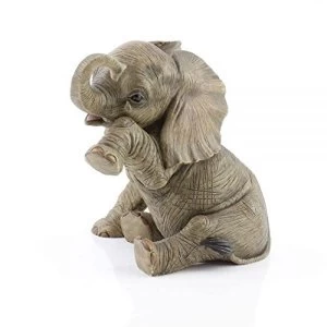 Elephant Teardrop Figurine By Lesser & Pavey