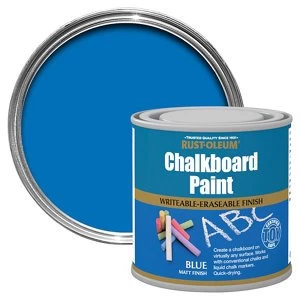 Rust-Oleum Blue Matt Chalkboard Paint 0.25L