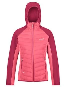 Regatta Andreson VI Hybrid Quilted Jacket - Pink, Size 10, Women