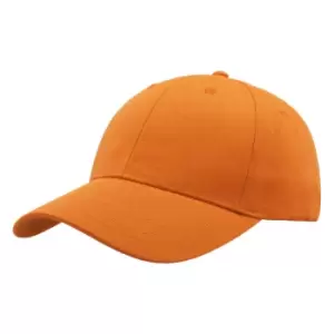 Atlantis Zoom Sports 6 Panel Baseball Cap (Pack Of 2) (One Size) (Orange)