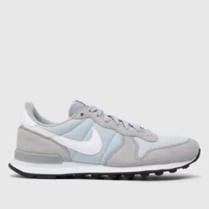 Nike Light Grey Internationalist Trainers