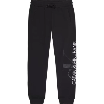 Calvin Klein Jeans Vertical Logo Jogger Ladies - CK BLACK BEH