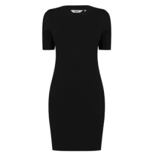 Firetrap Heavy Ribbed Bodycon Mini Dress - Black