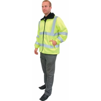 Hi-vis Jacket, Yellow (M) - Tuffsafe