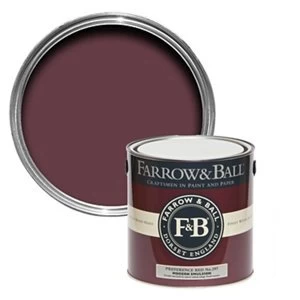 Farrow & Ball Modern Preference red No. 297 Matt Emulsion Paint 2.5L