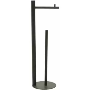 Premier Housewares - Fay Black Toilet Roll Holder