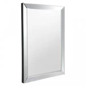 Gallery Direct Luna Rectangle Mirror / Euro Grey