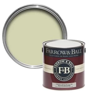 Farrow & Ball Estate Green Ground No. 206 Matt Emulsion Paint, 2.5L