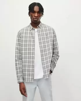 AllSaints Alaior Checked Shirt