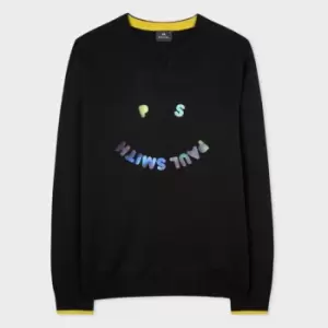 Paul Smith Mens Pullover Crew Neck Happy