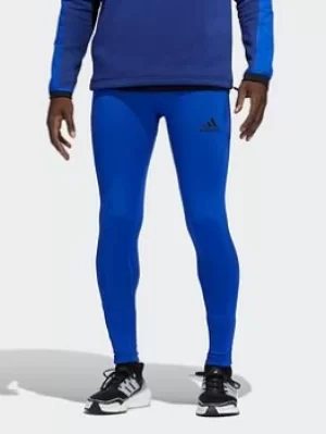 adidas COLD.RDY Techfit Long Tights, Blue Size M Men