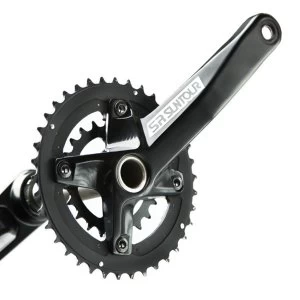 SR Suntour XCR-D Chainset Alloy/Steel 22/36T Black 170mm