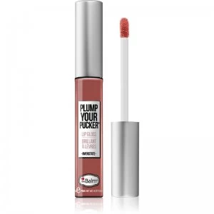 theBalm Plump Your Pucker Lip Gloss With Marine Collagen Shade Dramatize 7ml