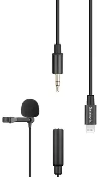 Lapel Microphone for Apple Devices