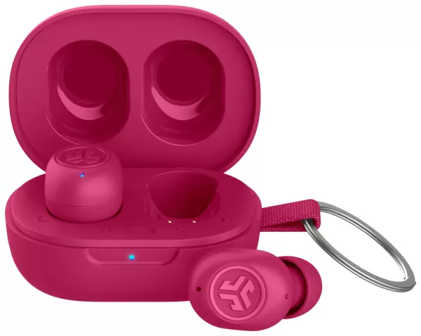 JLab JBuds Mini In-Ear True Wireless Earbuds - Pink