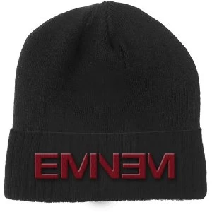 Eminem - Logo Unisex Beanie Hat - Black