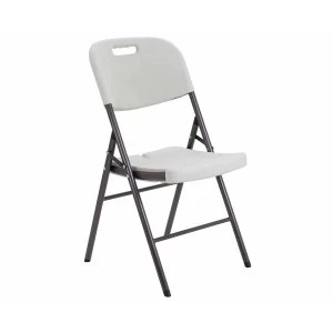 TC Office Morph Polypropylene Folding Chair, White