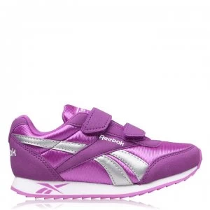 Reebok Jogger RS Child Girls Trainers - Violet/Silver